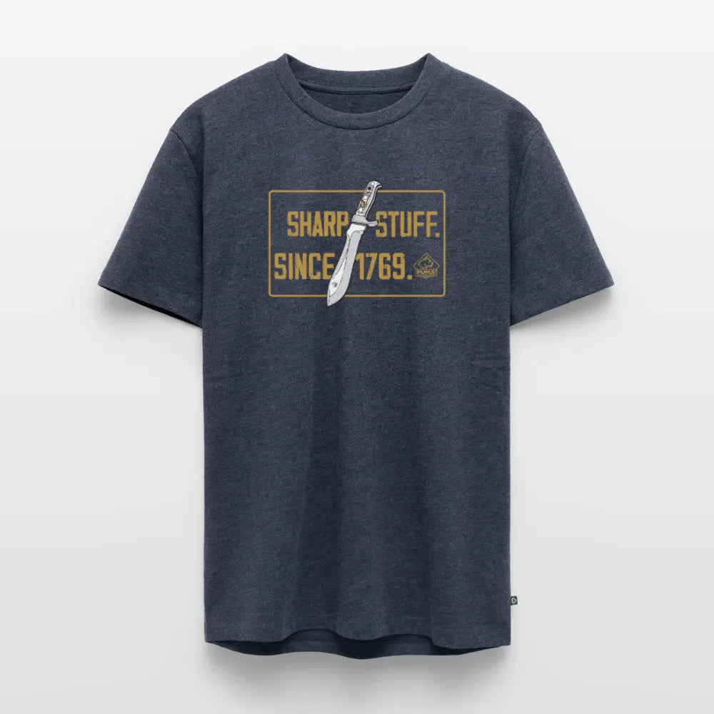 Sharp stuff since 1769 Gold - heather denim