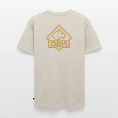 Men’s Premium T-Shirt PUMA Heritage Logo Back - beige