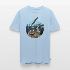 PUMA Herren Premium T-Shirt "Forever Survival" - light blue