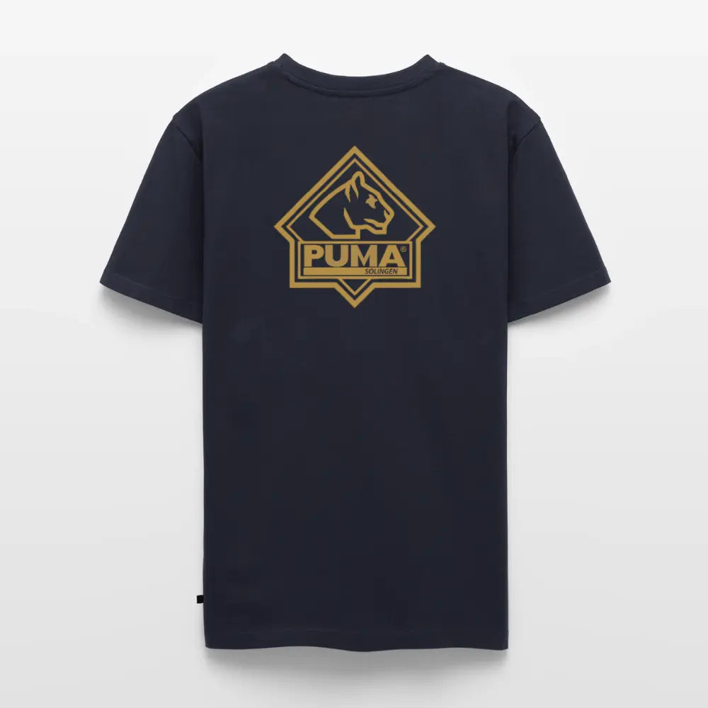 Men’s Premium T-Shirt PUMA Heritage Logo Back - navy