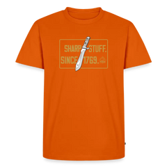 Sharp stuff since 1769 Gold - orange 