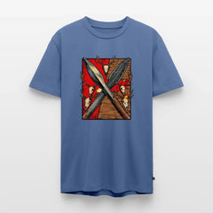 Men’s Premium T-Shirt Saufeder - stone blue