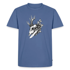 PUMA Men´s Premium T-Shirt „Jagdnicker" - stone blue