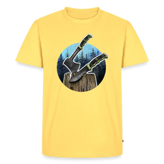 PUMA Herren Premium T-Shirt "Forever Survival" - sky yellow