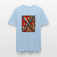 Men’s Premium T-Shirt Saufeder - light blue