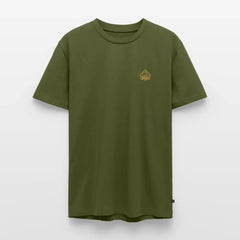 Men’s Premium T-Shirt "PUMA Sharp Staff White Hunter" - khaki