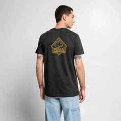 Men’s Premium T-Shirt PUMA Heritage Logo Back - heather anthracite