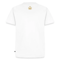 Men’s Premium T-Shirt Skull Frontal Sharp Stuff - white
