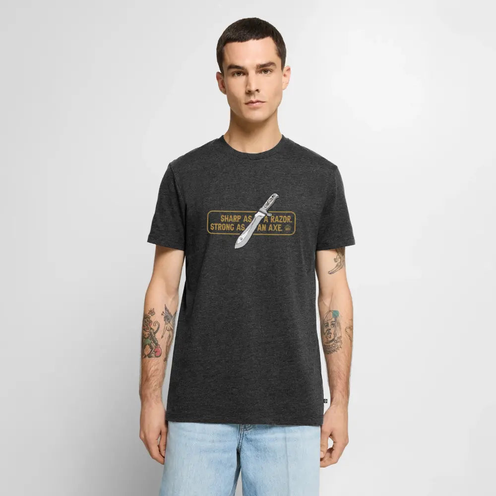 Men’s Premium T-Shirt - heather anthracite