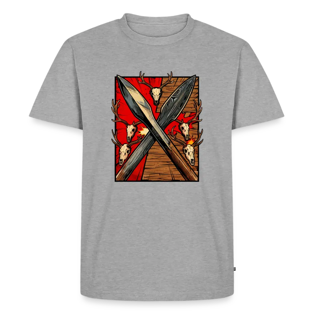 Men’s Premium T-Shirt Saufeder - heather grey