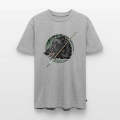 PUMA Herren Premium T-Shirt "Keiler & Saufeder" - heather grey