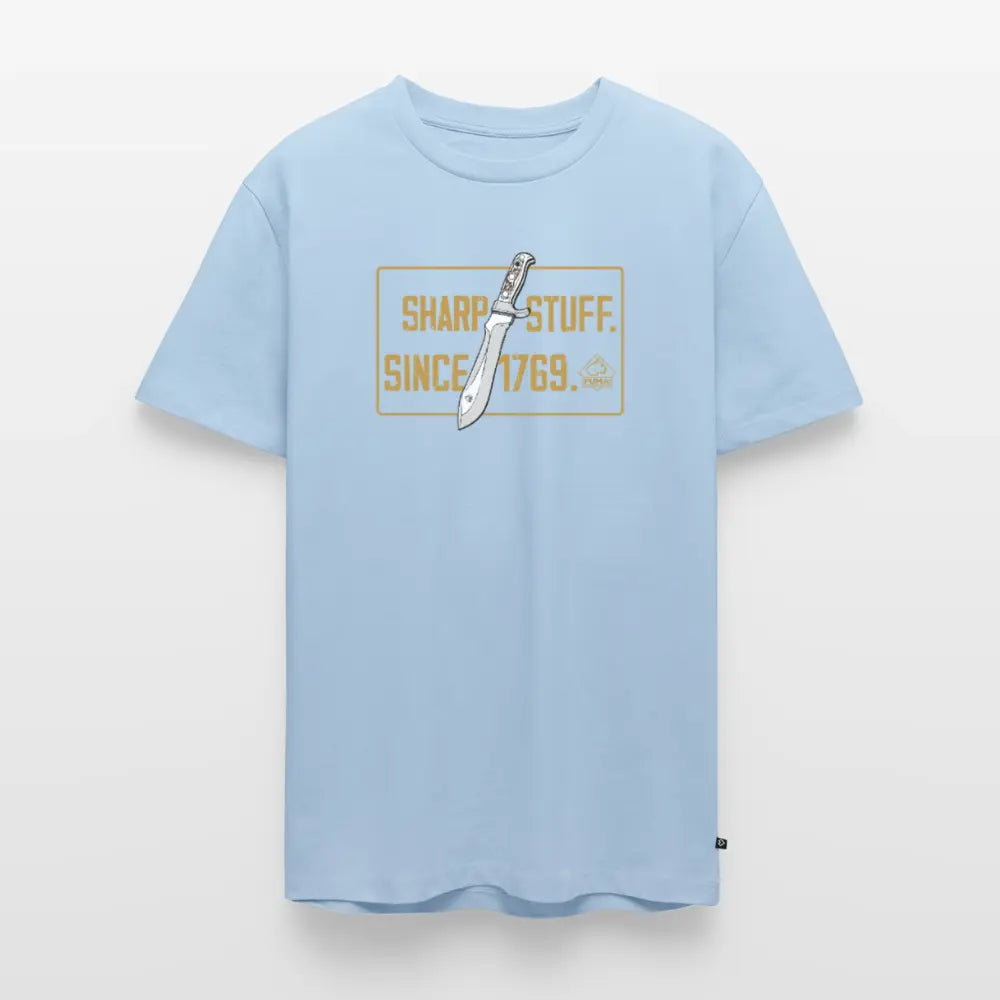 Sharp stuff since 1769 Gold - light blue