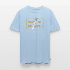 Sharp stuff since 1769 Gold - light blue