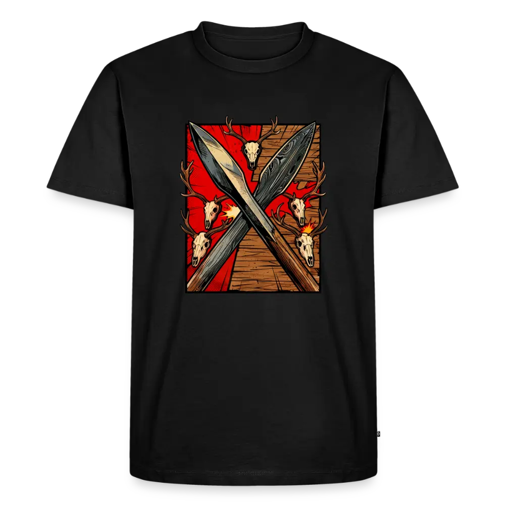 Men’s Premium T-Shirt Saufeder - black