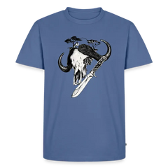PUMA Herren Premium T-Shirt „White Hunter – Big Game" - stone blue