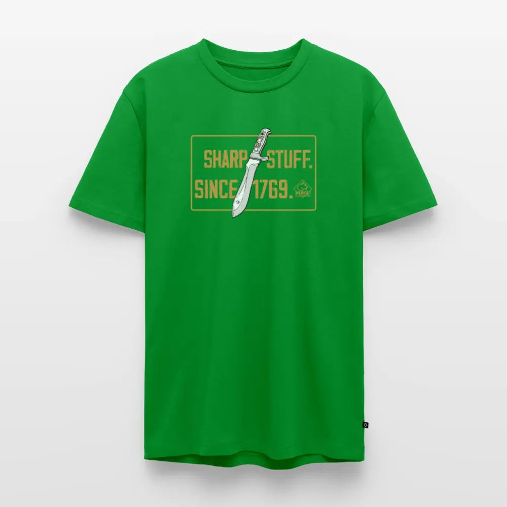 Sharp stuff since 1769 Gold - green