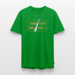 Sharp stuff since 1769 Gold - green