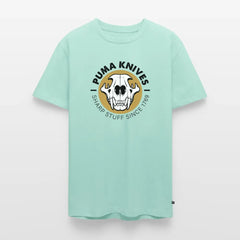 Men’s Premium T-Shirt Skull Frontal Sharp Stuff - mint 
