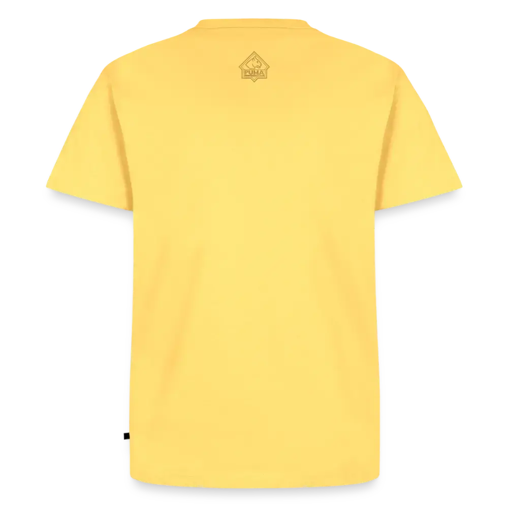 Men’s Premium T-Shirt Skull Frontal Sharp Stuff - sky yellow