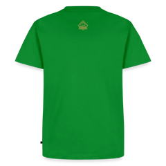PUMA Herren Premium T-Shirt „Lauernder Puma" - green