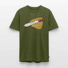 Men’s Premium T-Shirt PUMA Automesser Retrodesign - khaki