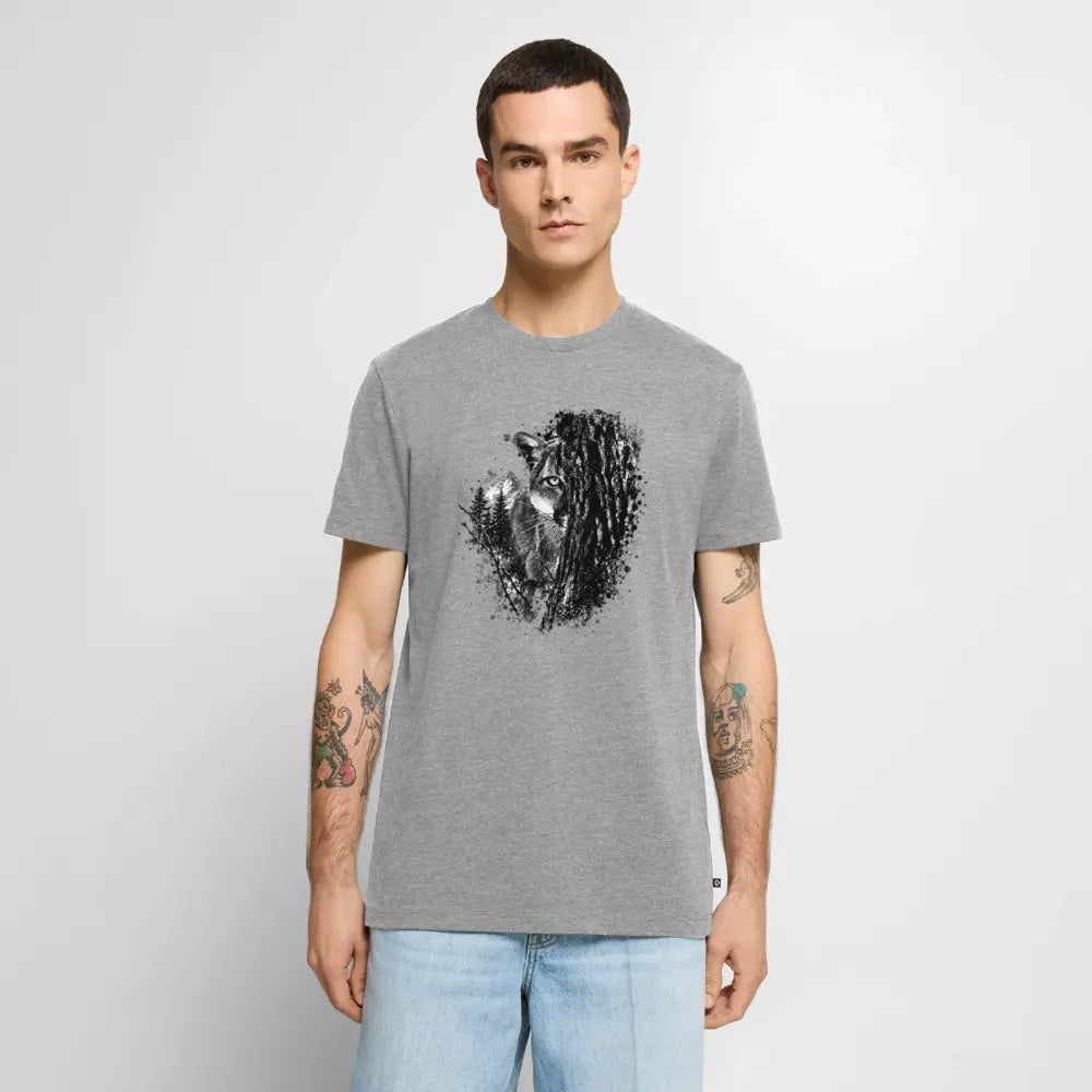 PUMA Herren Premium T-Shirt „Lauernder Puma