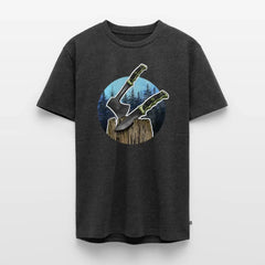 PUMA Herren Premium T-Shirt "Forever Survival" - heather anthracite