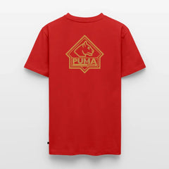Men’s Premium T-Shirt PUMA Heritage Logo Back - red