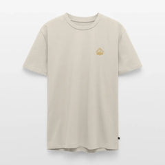 Men’s Premium T-Shirt "PUMA Sharp Staff White Hunter" - beige