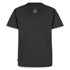 PUMA Herren Premium T-Shirt „Lauernder Puma" - heather anthracite