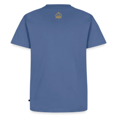 Men’s Premium T-Shirt Skull Frontal Sharp Stuff - stone blue