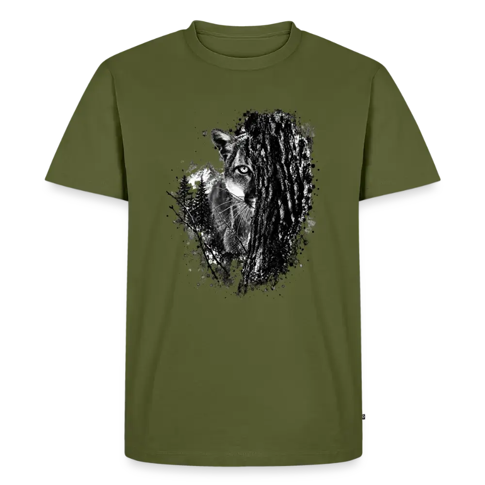 PUMA Herren Premium T-Shirt „Lauernder Puma