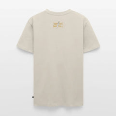 Men’s Premium T-Shirt "PUMA Sharp Staff White Hunter" - beige