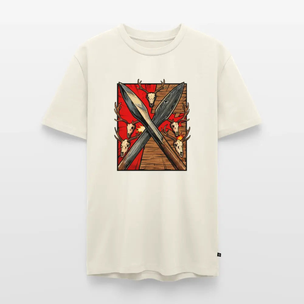 Men’s Premium T-Shirt Saufeder - off white