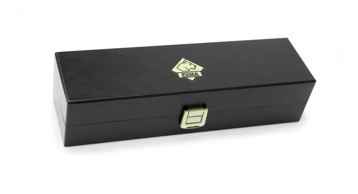 PUMA Jubiläumsmesser 250, mit Gold eingelegten Smaragd, limitiert auf 7 Stück