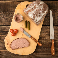 PUMA Streichmesser in Anwendung, Kuchenmesser beim Streichen von Brot, Made in Solingen