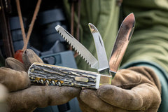 PUMA jagdtaschenmesser 4-teilig FAOS-Edition "Rehwild"