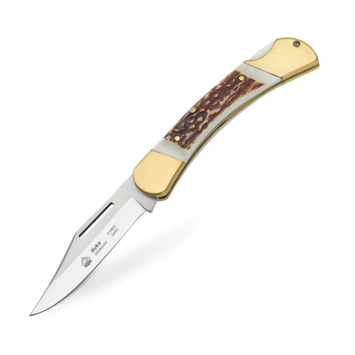 PUMA duke Taschenmesser mit Hirschhorn-Griff