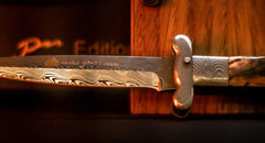 PUMA medici PM-edition, limitiert auf 50 Stück, Goldätzung, DAMASTEEL® DS93X™