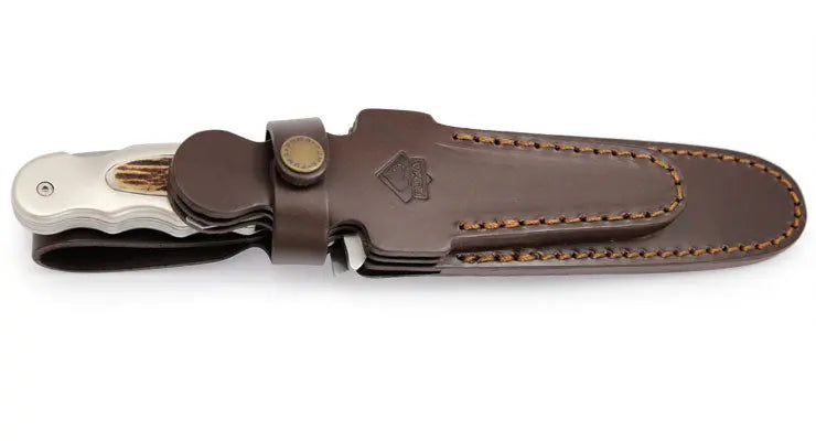 PUMA Jagd-Set in Lederbox, komplettes Jagdausrüstungsset mit Holz-Präsentationsbox