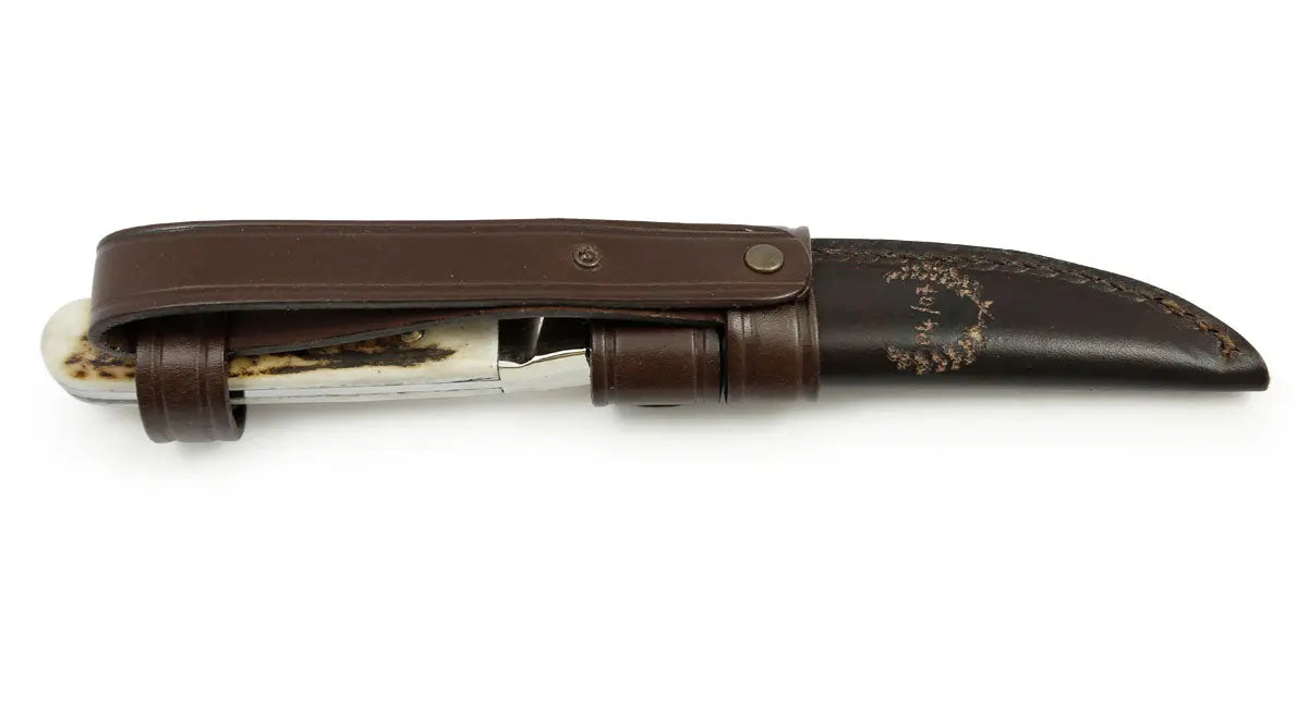 PUMA Jubiläumsmesser 250, mit Gold eingelegten Smaragd, limitiert auf 7 Stück