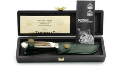 PUMA Jagdnicker 240 mit eingelegter goldener Ätzung