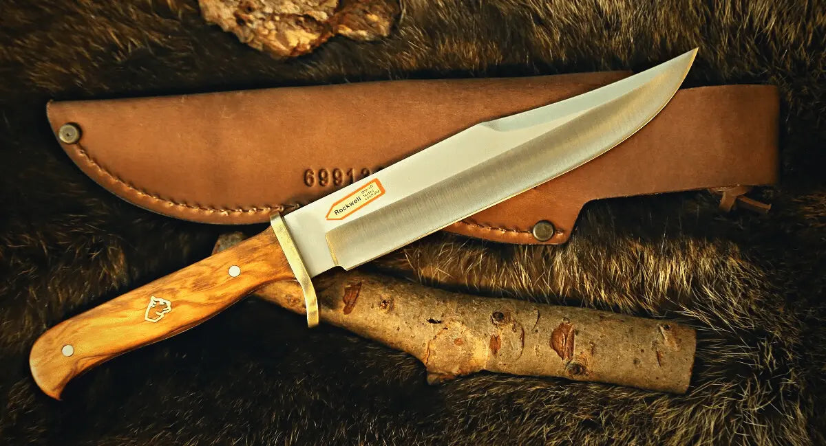 Puma SGB bowie, Olivenholz