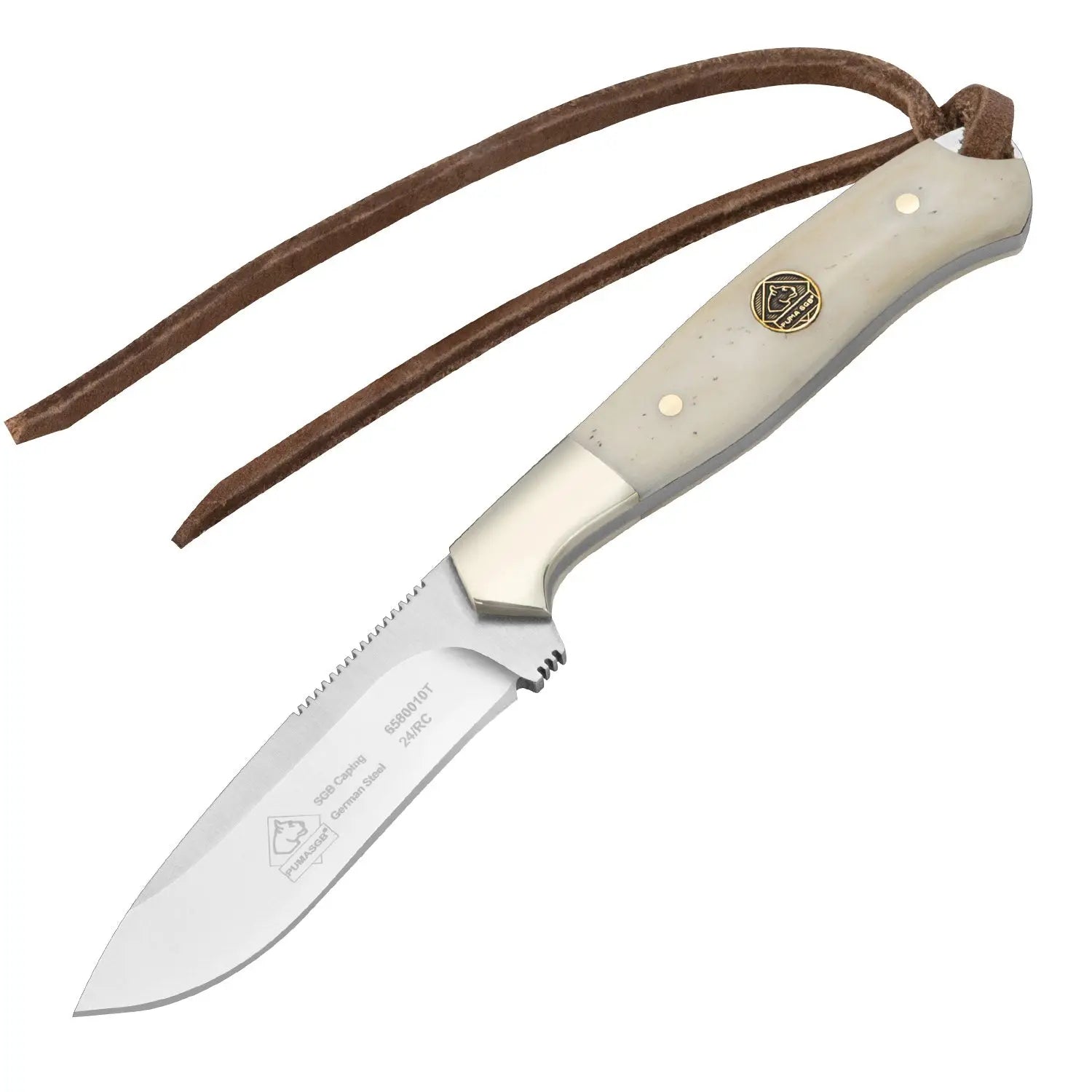 Puma SGB Caping Messer, Weißer Knochen