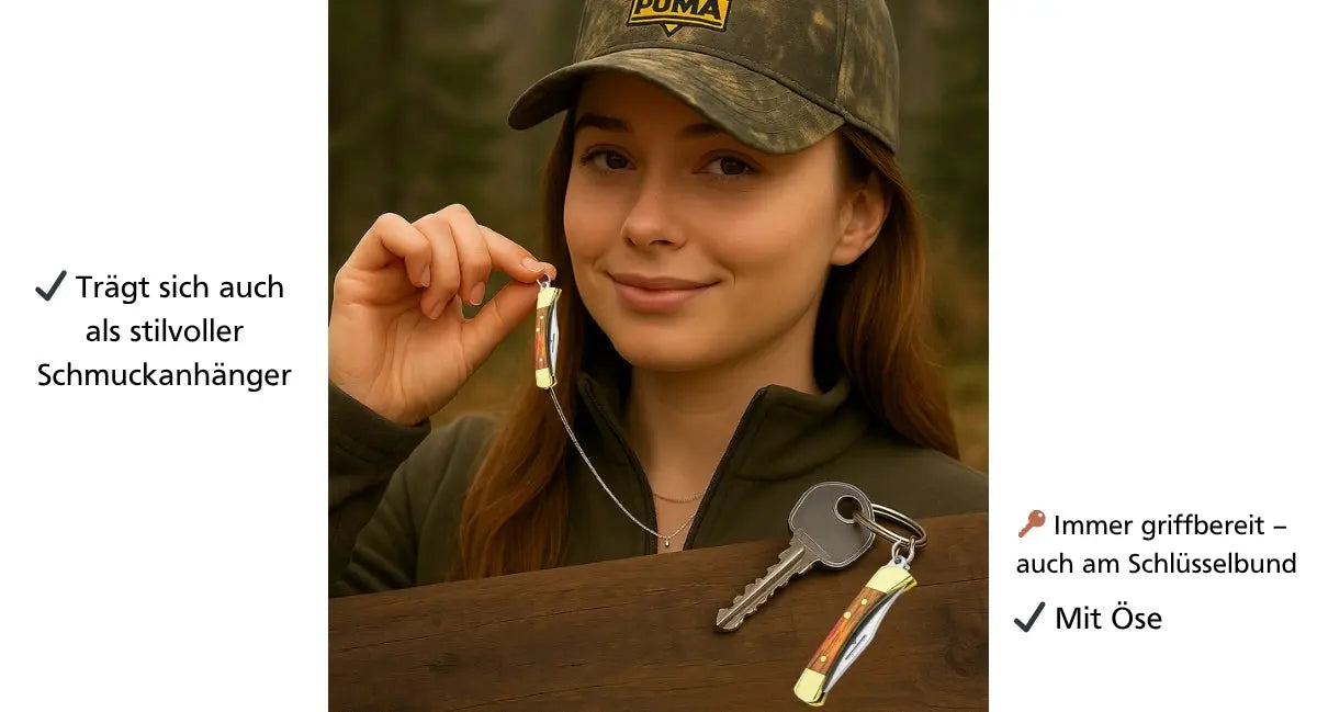 PUMA mini game warden (Miniatur Messer)