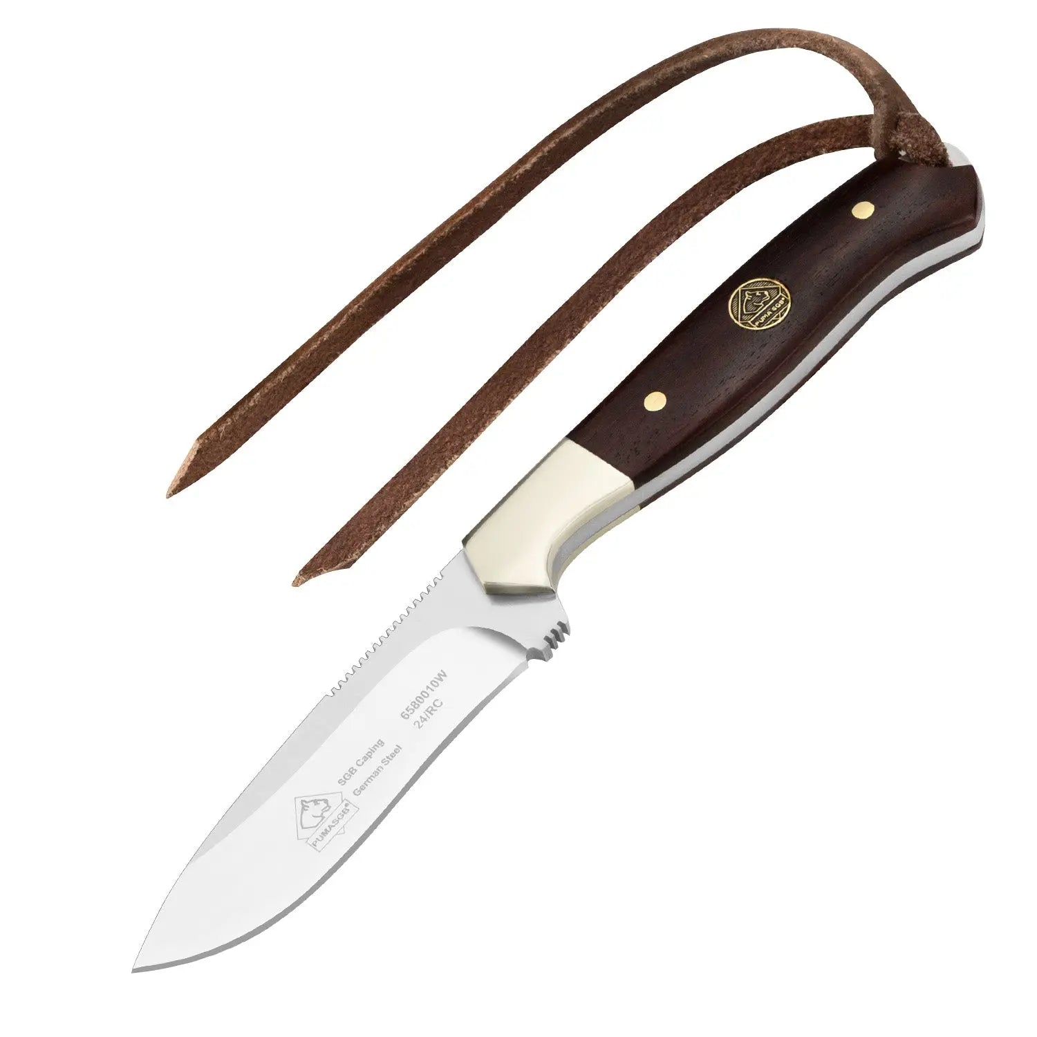 Puma SGB Couteau de camping, bois de jacaranda