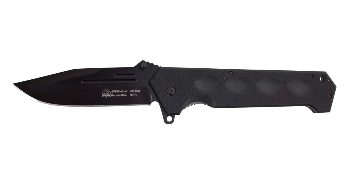 PUMA SGB blackcat55 drop spring assist Einhandmesser