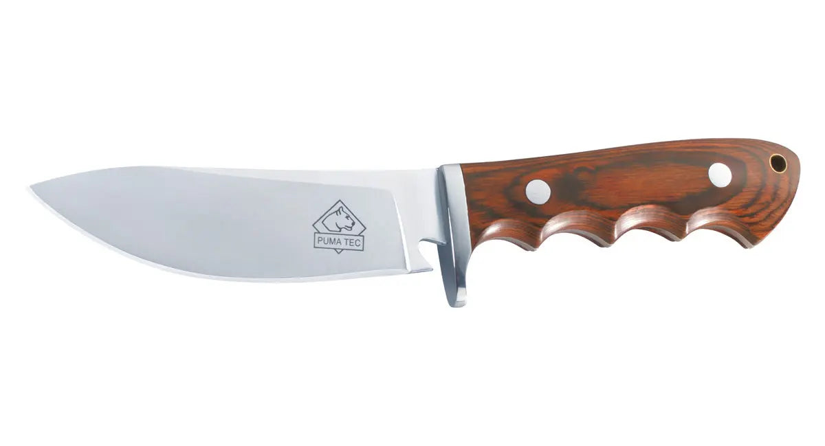 PUMA TEC Guertelfeststehend Auslaufmodell V4 Frontansicht, Outdoormesser