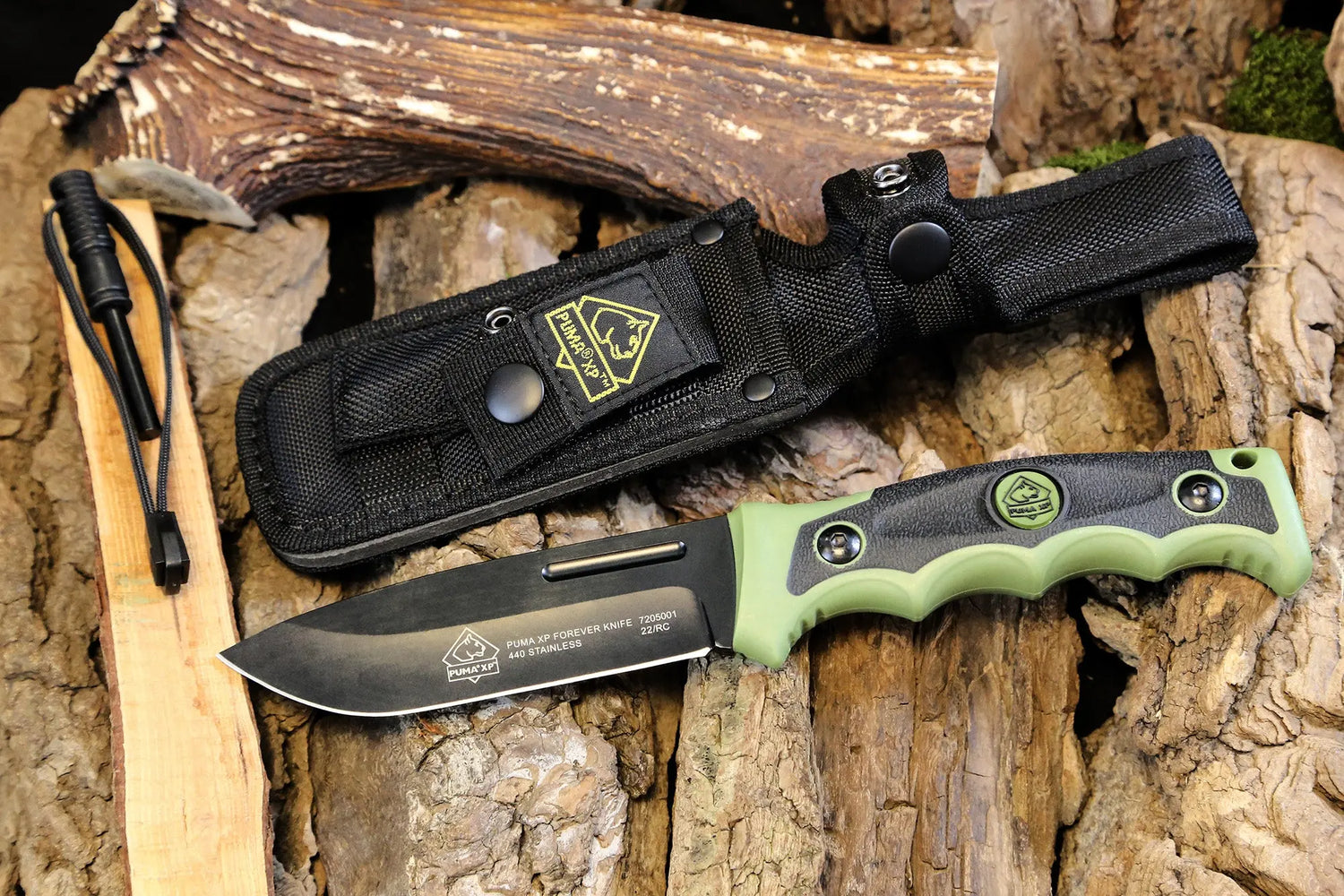 PUMA XP forever survival knife with fire starter