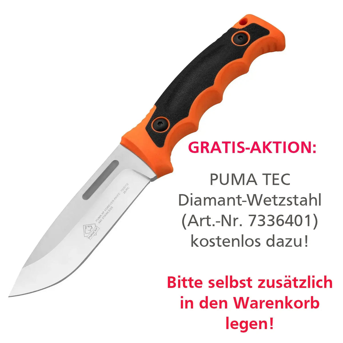 PUMA XP forever knife, orange PUMA XP